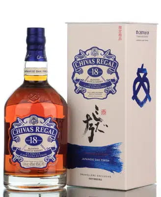 Chivas Regal 18 Years Old Ultimate Cask Collection Japanese Oak 1 Litre