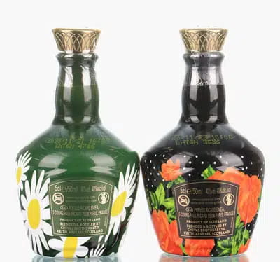 Chivas Royal Salute 21 Years Old | Richard Quinn Daisy & Roses Edition Miniatures (5cl x2) For Auction