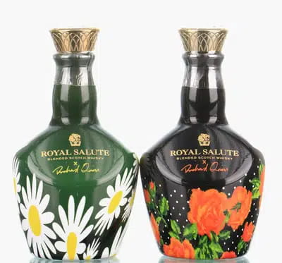 Chivas Royal Salute 21 Years Old | Richard Quinn Daisy & Roses Edition Miniatures (5cl x2) For Auction