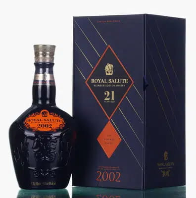 Chivas Royal Salute 21 Years Old | The Vintage Blend 2002 Release | Travel Retail Exclusive For Auction