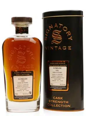 Clynelish 20 Years Old 1995 2016 Signatory vintage Cask Strength Collection