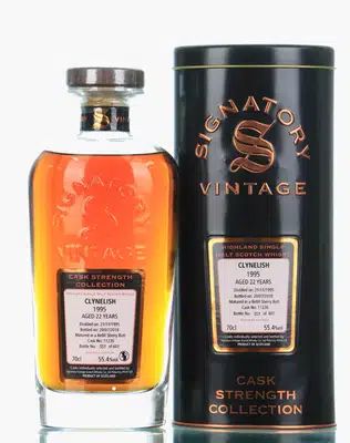 Clynelish 22 Years Old 1995 Signatory Vintage Cask Strength Collection