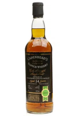 Cragganmmore Glenlivet 14 Years Old 1989 Cadenheads Authentic Collection