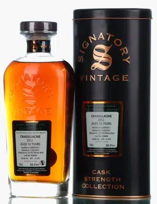 Craigellachie 10 Year Old 2012 Cask Strength Collection Signatory Vintage