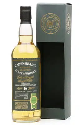 DailuaineGlenlivet 16 Years Old 1996 Cadenheads Authentic Cask Strength Collection