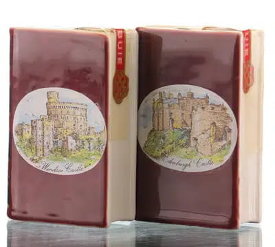 Drambuie Miniature Book Decanter | British Airways Castles of Britain Vol I&2 (2x5cl) For Auction