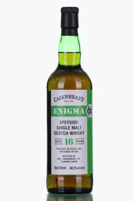 Enigma 16 Years Old Speyside Single Malt 2008 2025 Cadenheads Release