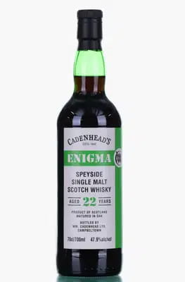 Enigma 22 Years Old Speyside Single Malt 2003 | 2025 Cadenheads Release For Auction