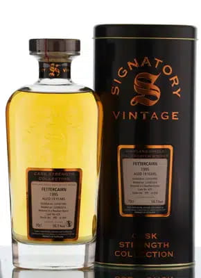Fettercairn 19 Years Old 1995 Signatory Vintage Cask Strength Collection