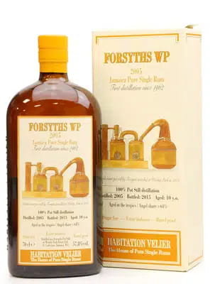 Forsyths WP 10 Years Old 2005 Habitation Velier Jamaica Pure Single Rum