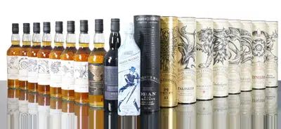 Game of Thrones Limited Edition Set Incl Johnnie Walker White Walker 10x70cl