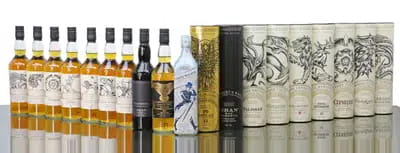 Game of Thrones Limited Edition Set Incl Johnnie Walker White Walker (10x70cl) For Auction