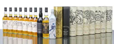 Game of Thrones Limited Edition Set Incl Johnnie Walker White Walker (10x70cl) For Auction