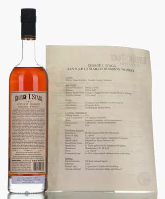 George T Stagg 15 Years Old Kentucky Straight Bourbon 2002 | 2017 Limited Edition | Incl Certificate *Signed* (64.6%) For Auction