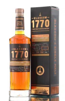 Glasgow 1770 Single Malt 5 Years Old 2018 Manzanilla Sherry Cask Batch1