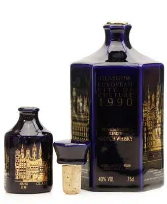 Glasgow European City Of Culture 1990 | Premium Reserve Blended Whisky (75cl & 5cl) For Auction