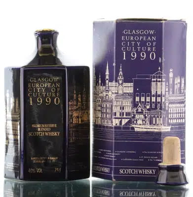 Glasgow European City Of Culture 1990 Premium Reserve Blended Whisky 75cl