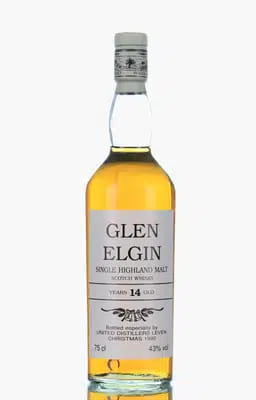 Glen Elgin 14 Years Old United Distillers Christmas 1990 75cl