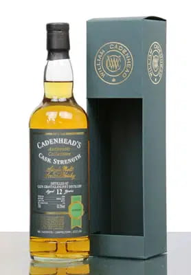 Glen GrantGlenlivet 12 Years Old 2009 Cadenheads Authentic Cask Strength Collection