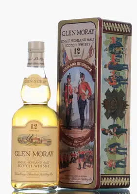 Glen Moray 12 Years Old Highland Regiments Highland Light Infantry
