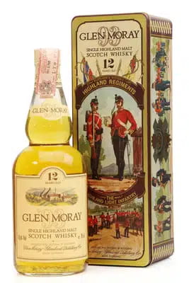 Glen Moray 12 Years Old | Highland Regiments - 'The Highland Light Infantry' For Auction
