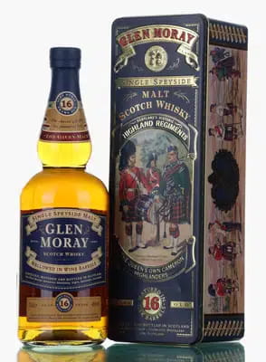 Glen Moray 16 Years Old | Highland Regiment's 'The Queen's Own Cameron' For Auction