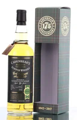 Glen Moray Glenlivet 19 Years Old 1998 Cadenheads Authentic Collection 175th Anniversary