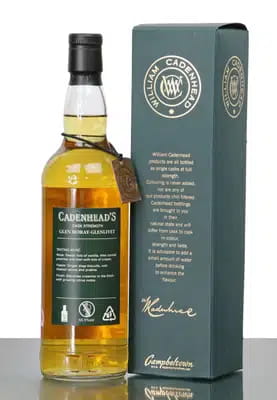 Glen Moray | Glenlivet 19 Years Old 1998 - Cadenhead's Authentic Collection For Auction