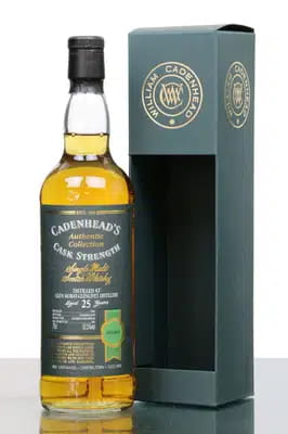 Glen Moray Glenlivet 25 Years Old 1992 Cadenheads Authentic Collection 525