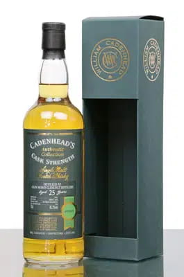 Glen MorayGlenlivet 25 Years Old 1992 Cadenheads Authentic Collection