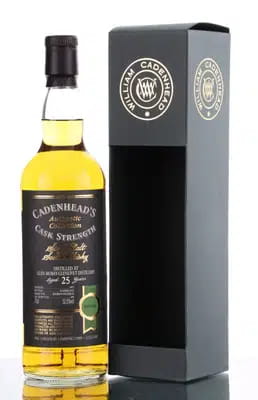 Glen Moray Glenlivet 25 Years Old 1992 Cadenheads Authentic Collection