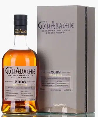 Glenallachie 14 Year Old 2008 Single Cask 6894 UK Exclusive