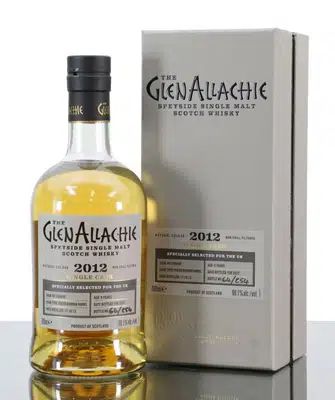 Glenallachie 9 Years Old 2012 Peated Bourbon Barrel Single Cask No806890