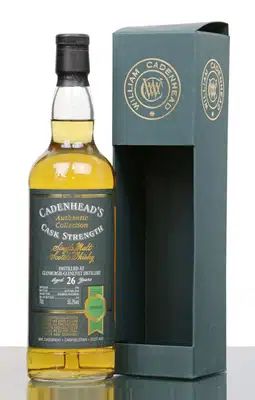 GlenburgieGlenlivet 26 Years old 1992 Cadenheads Authentic Cask Strength Collection