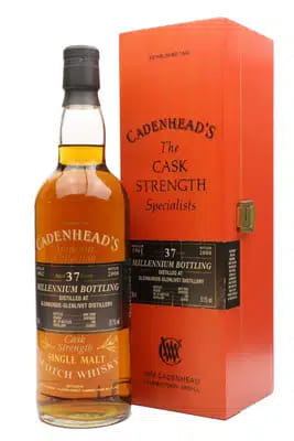 Glenburgie | Glenlivet 37 Years Old 1962 - Cadenhead's Cask Strength Millennium Bottling For Auction