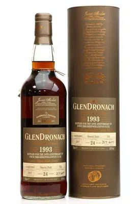 Glendronach 24 Years Old 1993 Single Cask No653 The Green Welly Stop 10th Anniversary
