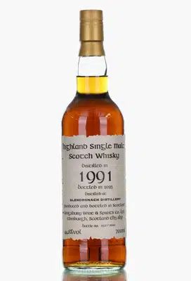 Glendronach 34 Years Old 1991 2025 Kingsbury Single Cask No 2266