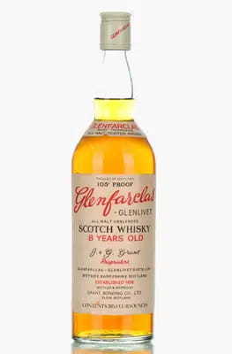 GlenfarclasGlenlivet 8 Years Old All Malt Unblended 105 Proof