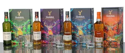 Glenfiddich 12 15 18 21 Years Old Chinese New Year 2022 Gift Pack 4x70cl