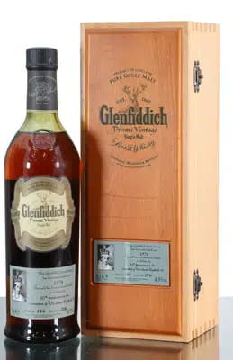 Glenfiddich 1974 Private Vintage Coronation of Queen Elizabeth II 50th Anniversary of