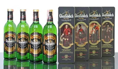 Glenfiddich Special Reserve Pure Malt Clans of the Highlands Set 4x70cl