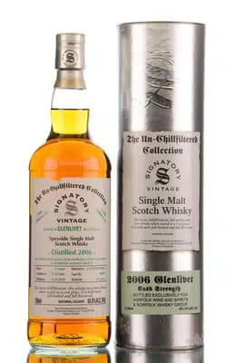 Glenlivet 13 Years Old 2006 Signatory Vintage for Norfolk Whisky Group 75cl