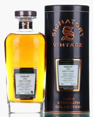 Glenlivet 14 Years Old 2006 Signatory Vintage Cask Strength Collection