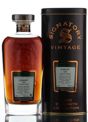 Glenlivet 20 Years Old 1995 Signatory Vintage Cask Strength Collection