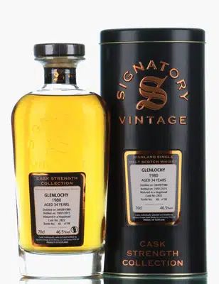 Glenlochy 34 Years Old 1980 Signatory Vintage Cask Strength Collection