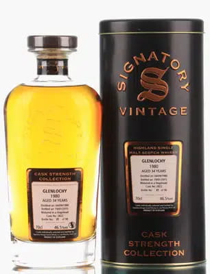 Glenlochy 34 Years Old 1980 | Signatory Vintage Cask Strength Collection For Auction