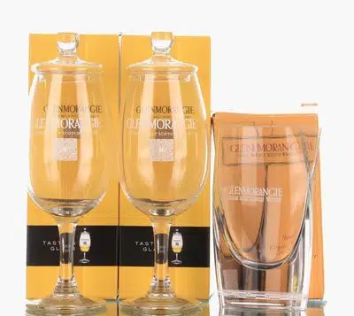 Glenmorangie Glasses Water Jug Copita Glasses x2 Small Crystal Water Pitcher x1