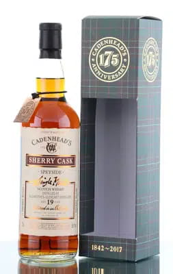 GlenrothesGlenlivet 19 Years Old 1997 Cadenheads Sherry Cask 175th Anniversary