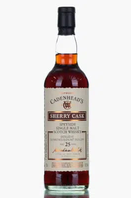 GlenrothesGlenlivet 25 Years Old 1997 Cadenheads Sherry Cask