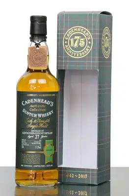 Glentauchers | Glenlivet 27 Years Old 1989 - Cadenhead's Authentic Collection For Auction